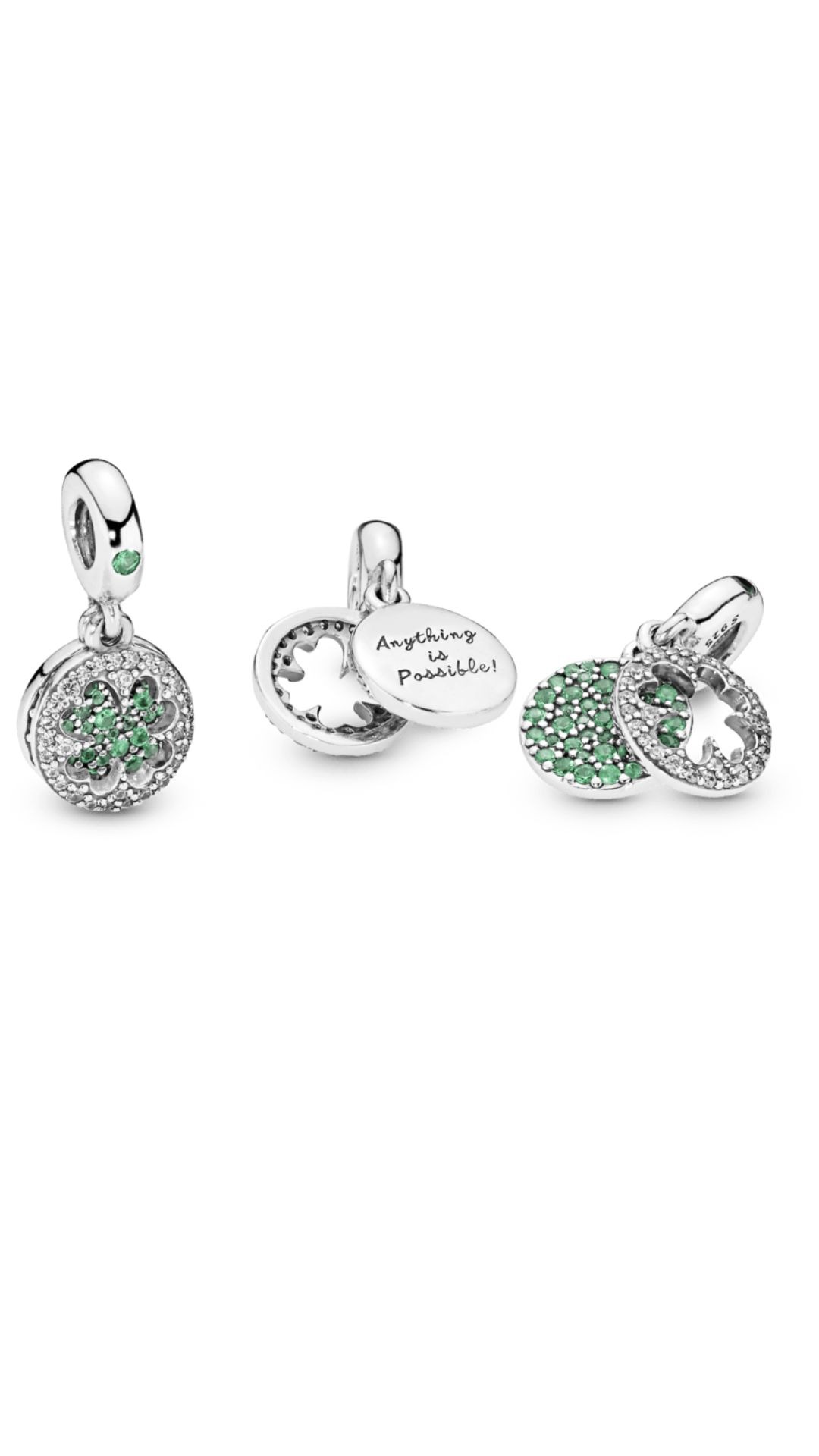 Charm Pendente Tudo É Possível