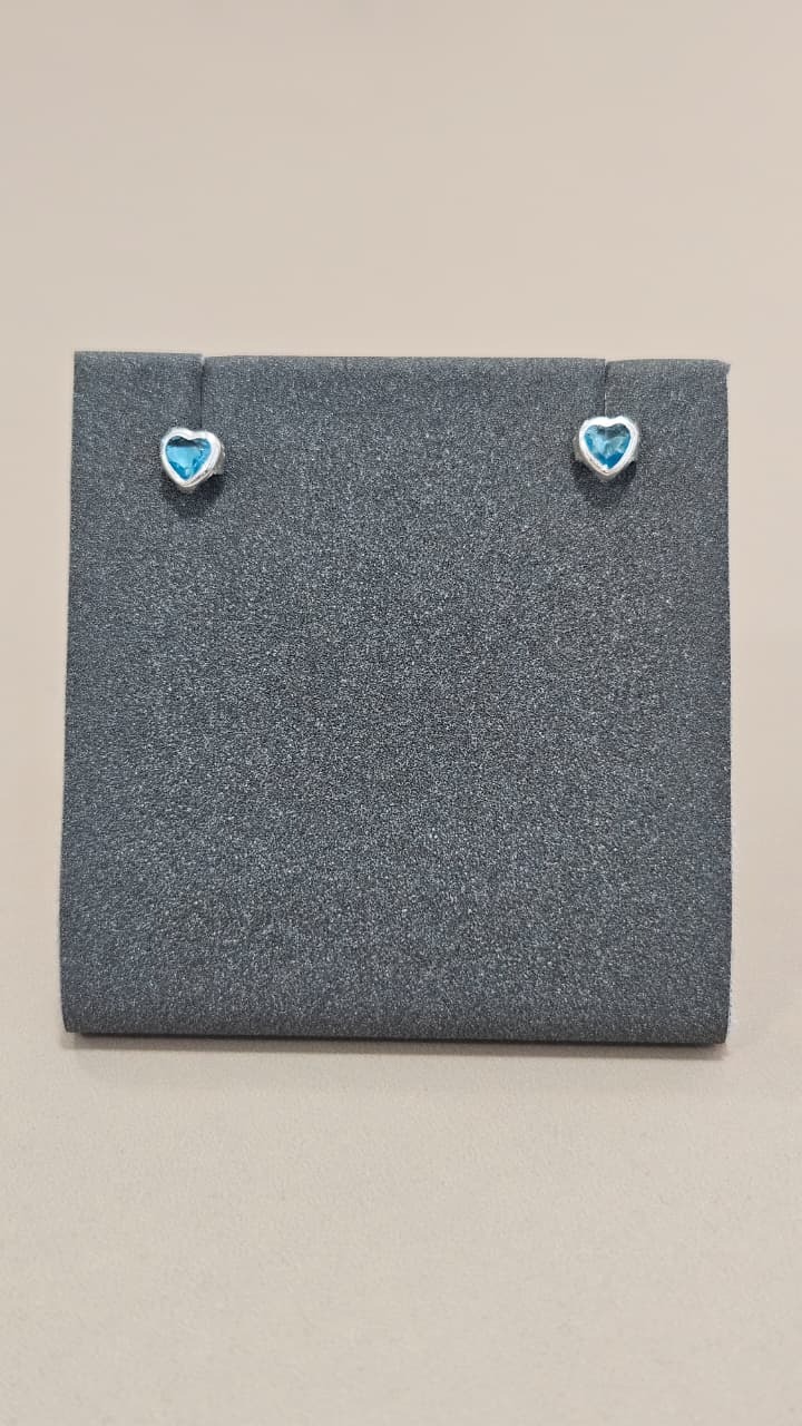 Brinco em Prata Coração Baby