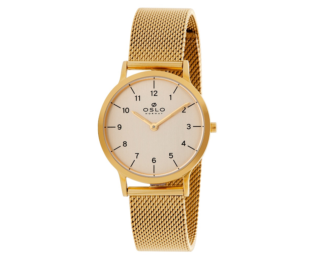 Relógio Oslo Feminino Slim Dourado OFGSSS9T0003 C2KX