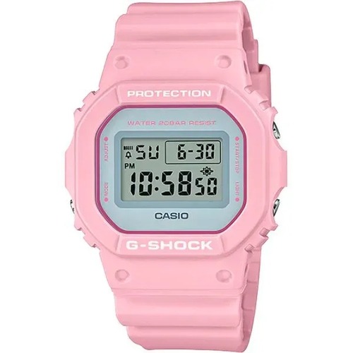 Relógio Feminino Casio G-Shock Digital Dw-5600Sc-4Dr Rosa