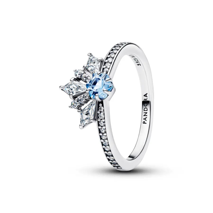 Anel em Prata Disney Frozen Tiara Elsa