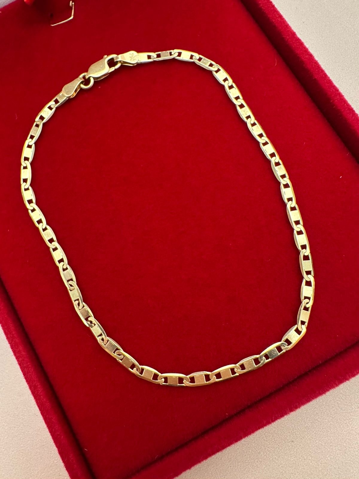 Pulseira em Ouro 18k Piastrine
