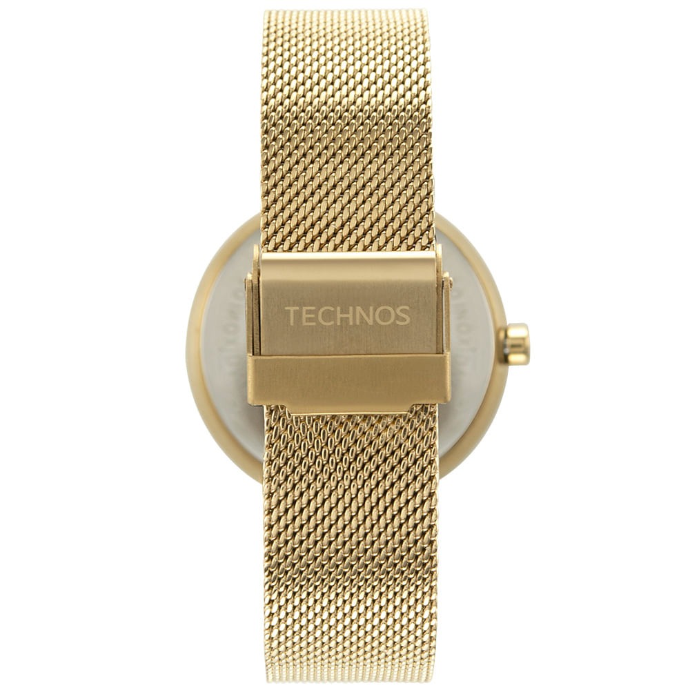 Relógio Technos Feminino Dourado 1L22WM/1X