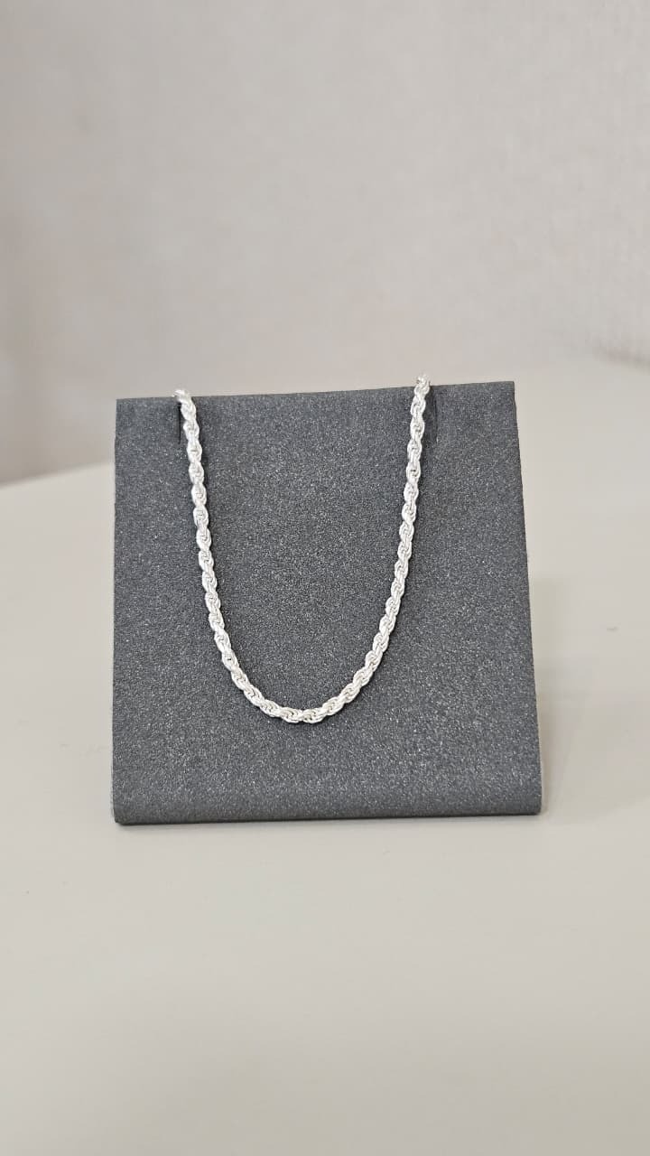 Pulseira em Prata Cordão Baiano