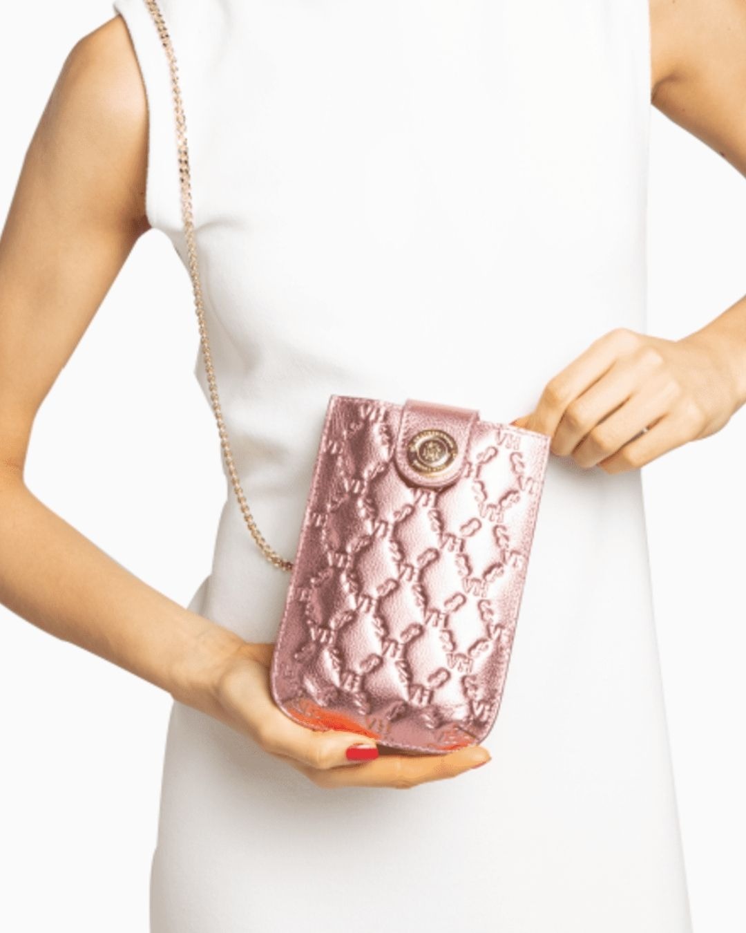   Bolsa Victor Hugo Teddy Elos Pink