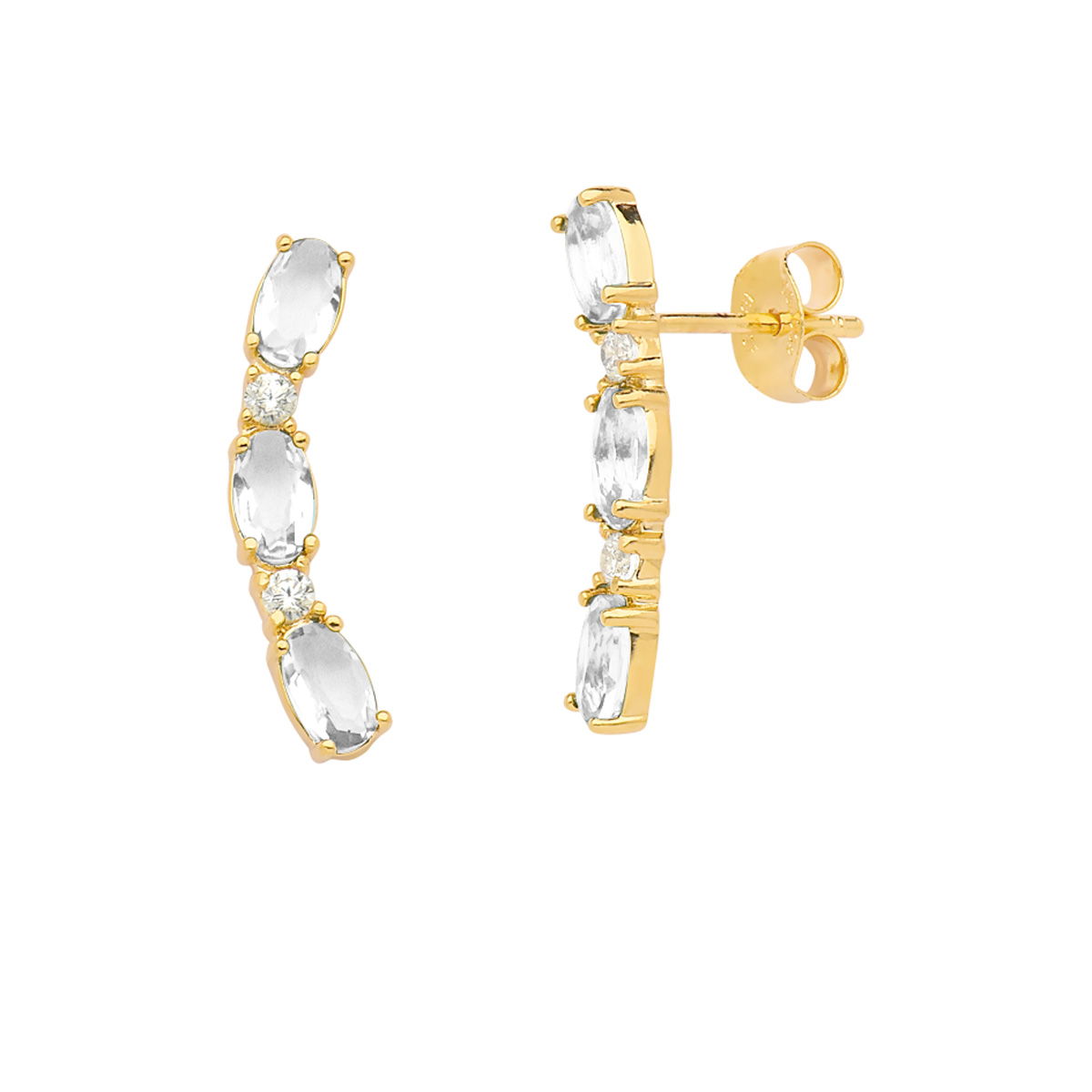 Brinco em Semijoia Ear Cuff