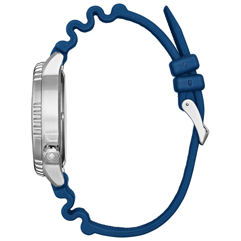 Relógio Citizen Masculino Promaster Dive Eco-Drive Azul e Vermelho BN0168-06L