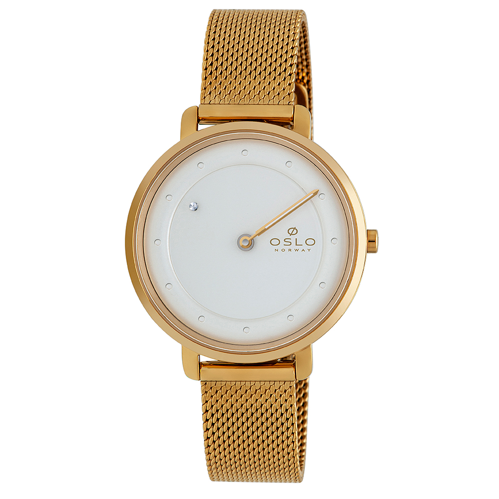 Relógio Oslo Feminino Slim Dourado OFGSSS9T0015 S1KX