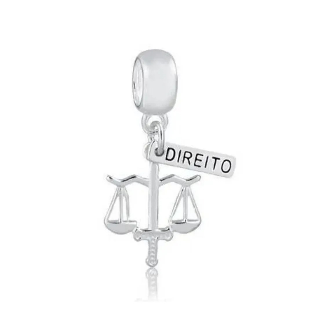 Berloque em Prata Direito