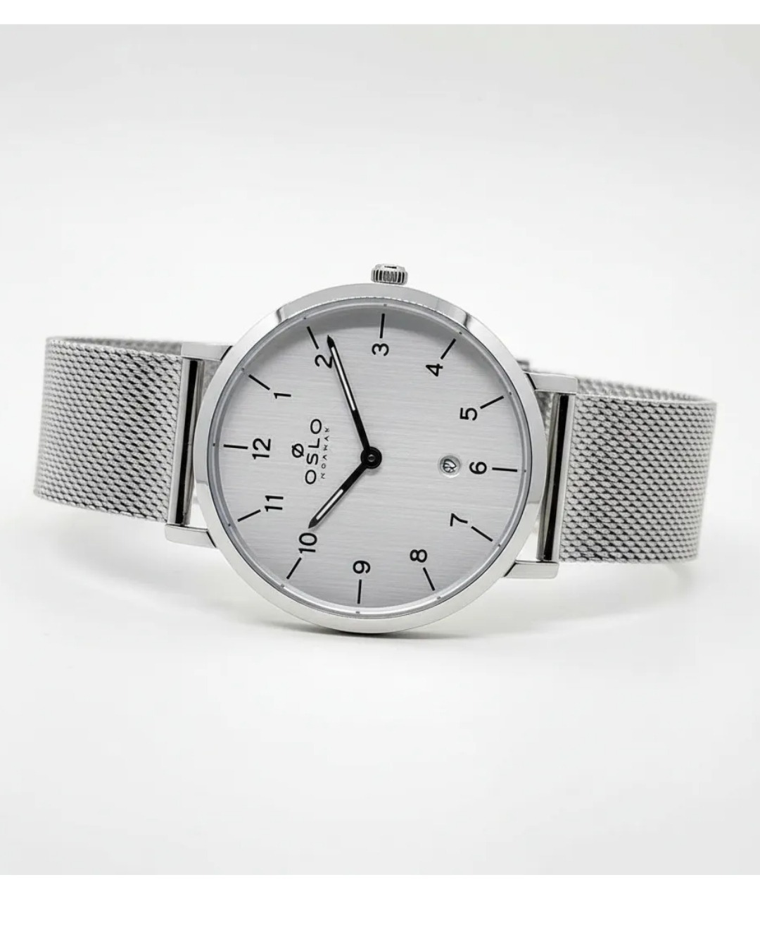  Relógio Oslo Masculino Prata OMBSSS9U0001 S2SX 