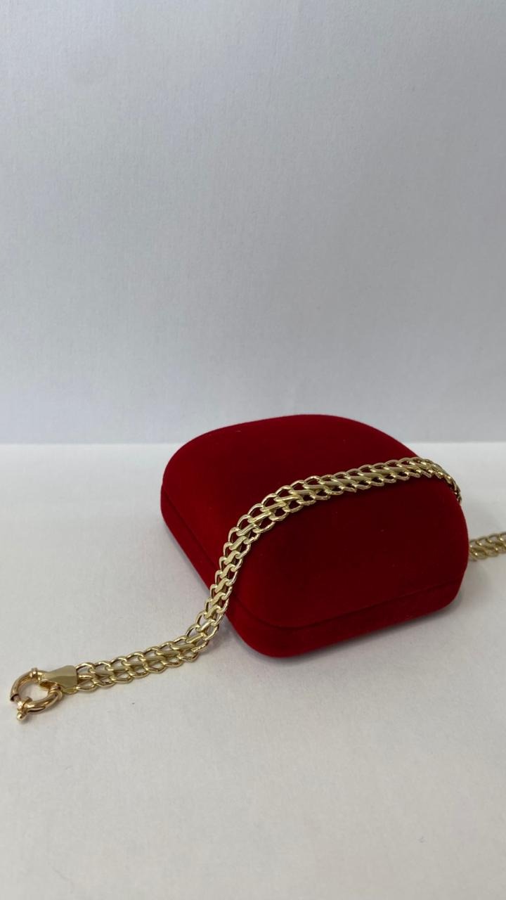Pulseira em Ouro 10K Lacraia