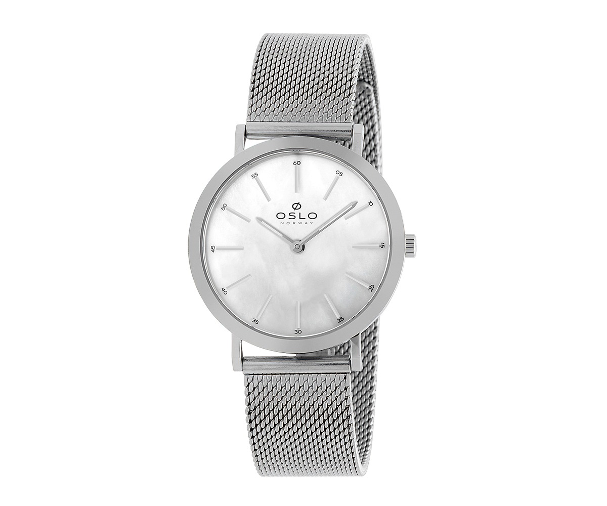 Relógio Oslo Feminino Slim Prata OFBSSS9T0006 B1SX