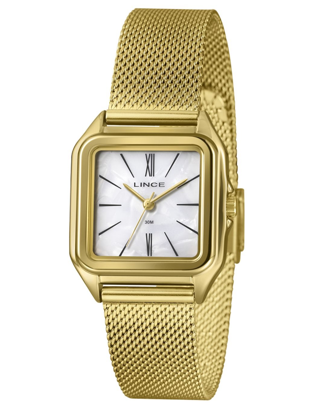 Relógio Lince Feminino Dourado LQGM057L30 
