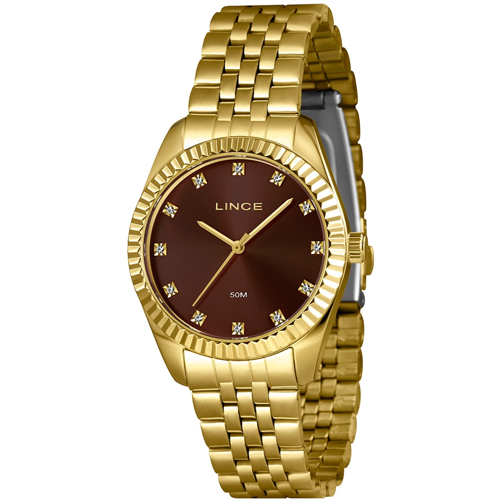 Relógio Lince Feminino Dourado LRGJ152L36 N1KX