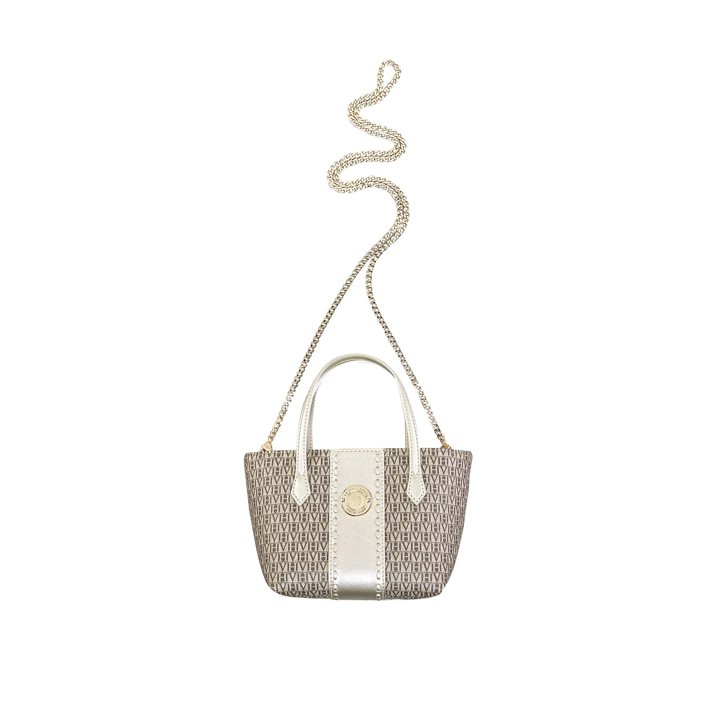 Bolsa Victor Hugo Baby Jessy Champagne