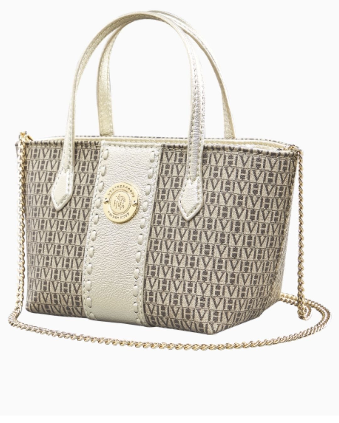 Bolsa Victor Hugo Baby Jessy Champagne