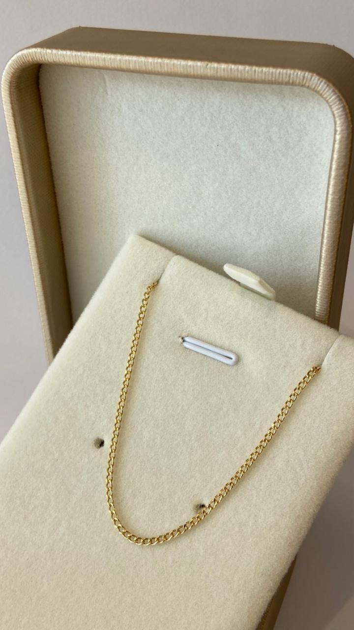  Corrente em Ouro 18K Grumet 60cm