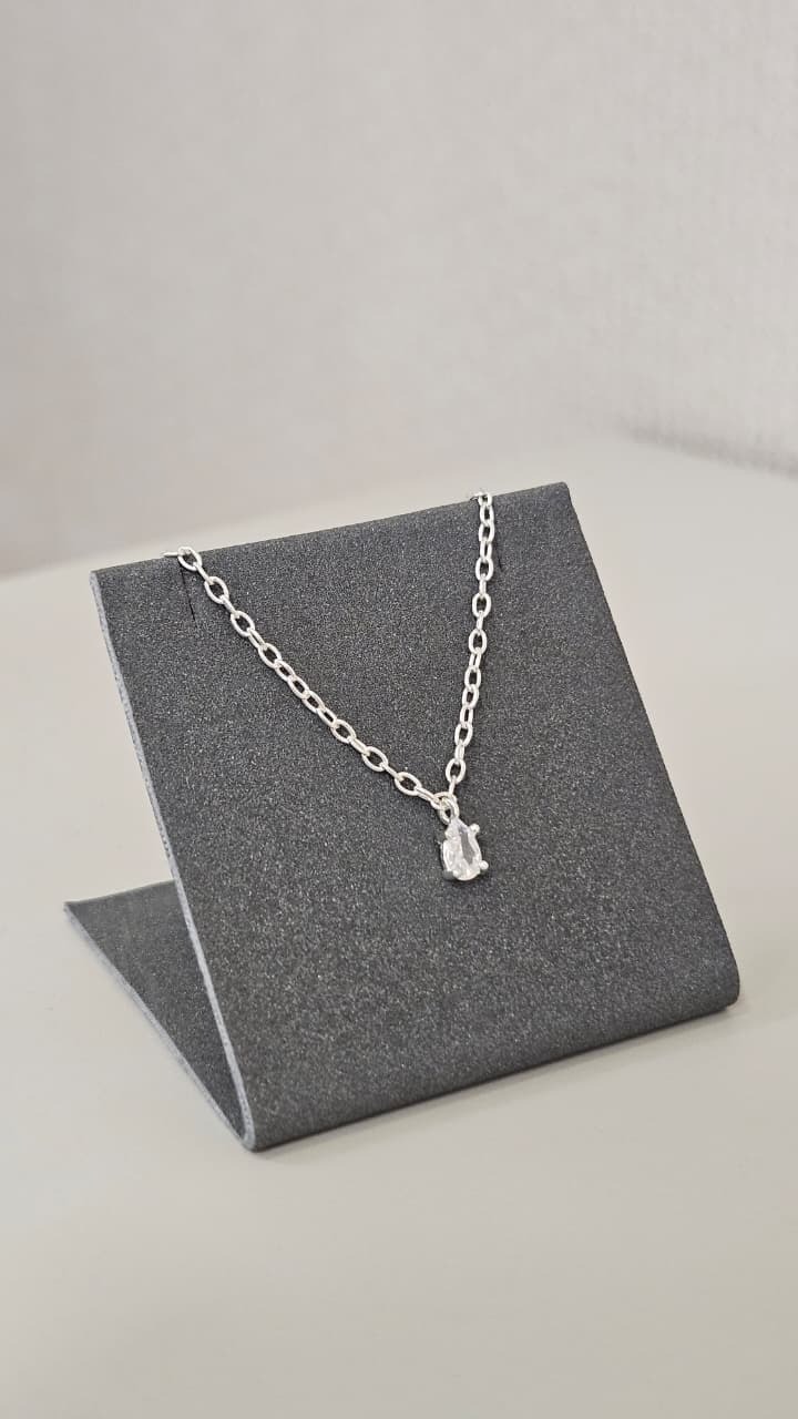 Pulseira em Prata Elo e Ponto de Luz