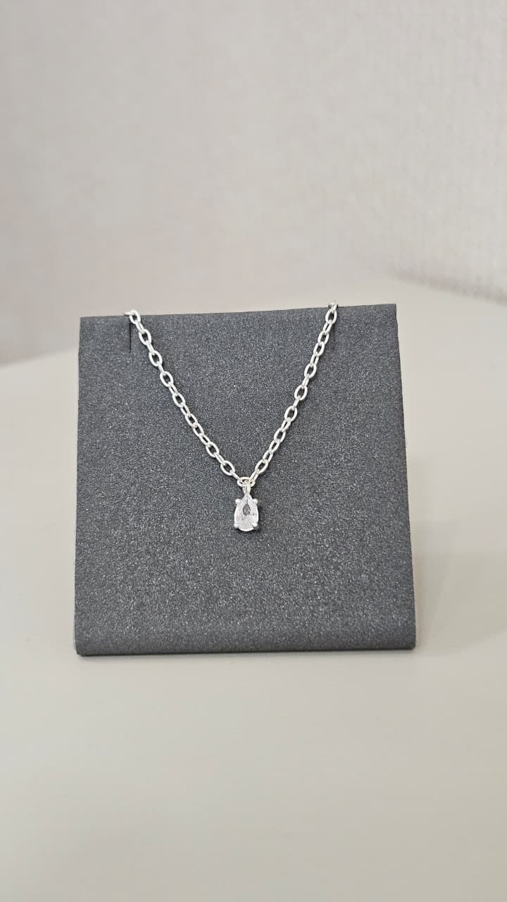 Pulseira em Prata Elo e Ponto de Luz