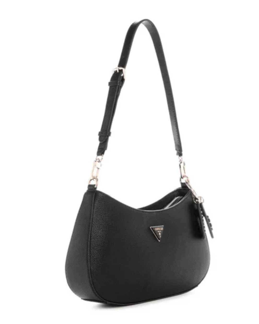 Bolsa Guess Noelle II Top Zip Shoulder Bag Preta