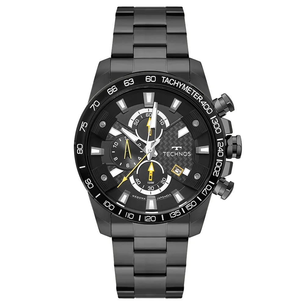 Relógio Technos Masculino Carbon Preto OS1ABZ/1P