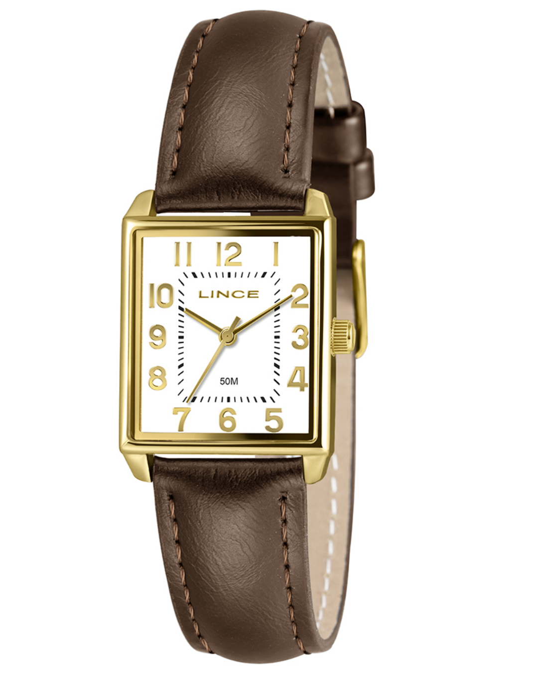 Relógio Lince Feminino Dourado LQC4823L25 