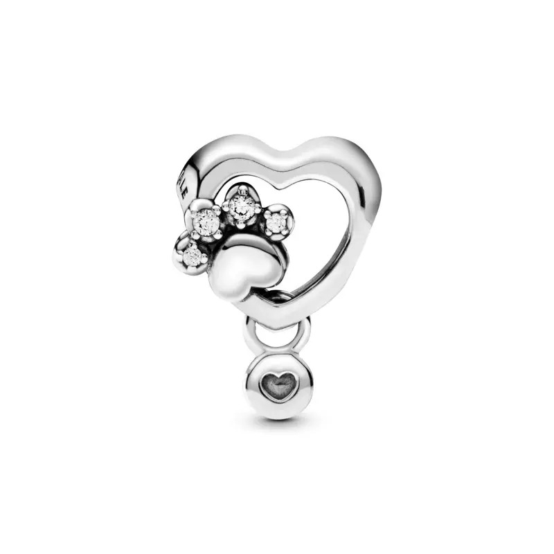 Charm em Prata Mãe De Pet