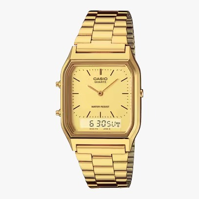 Relógio CASIO VINTAGE unissex analógicoAQ-230GA-9DMQ