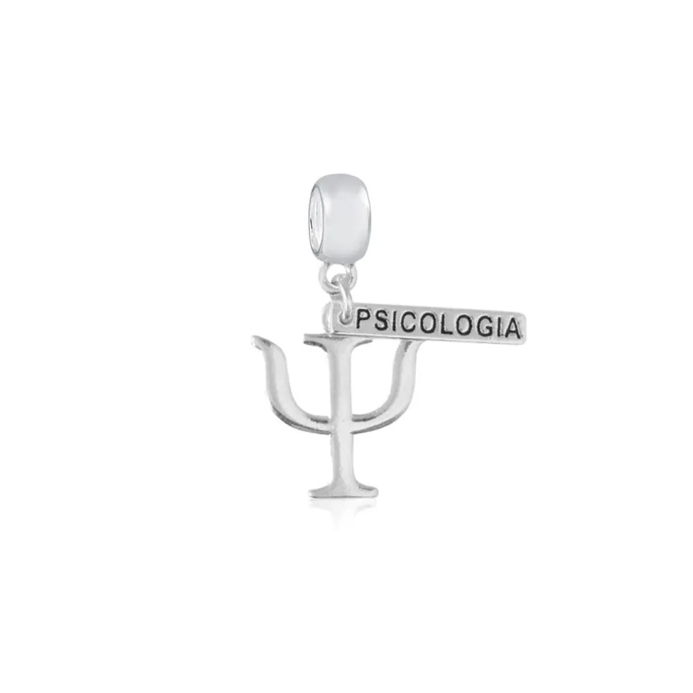 Berloque em Prata Psicologia