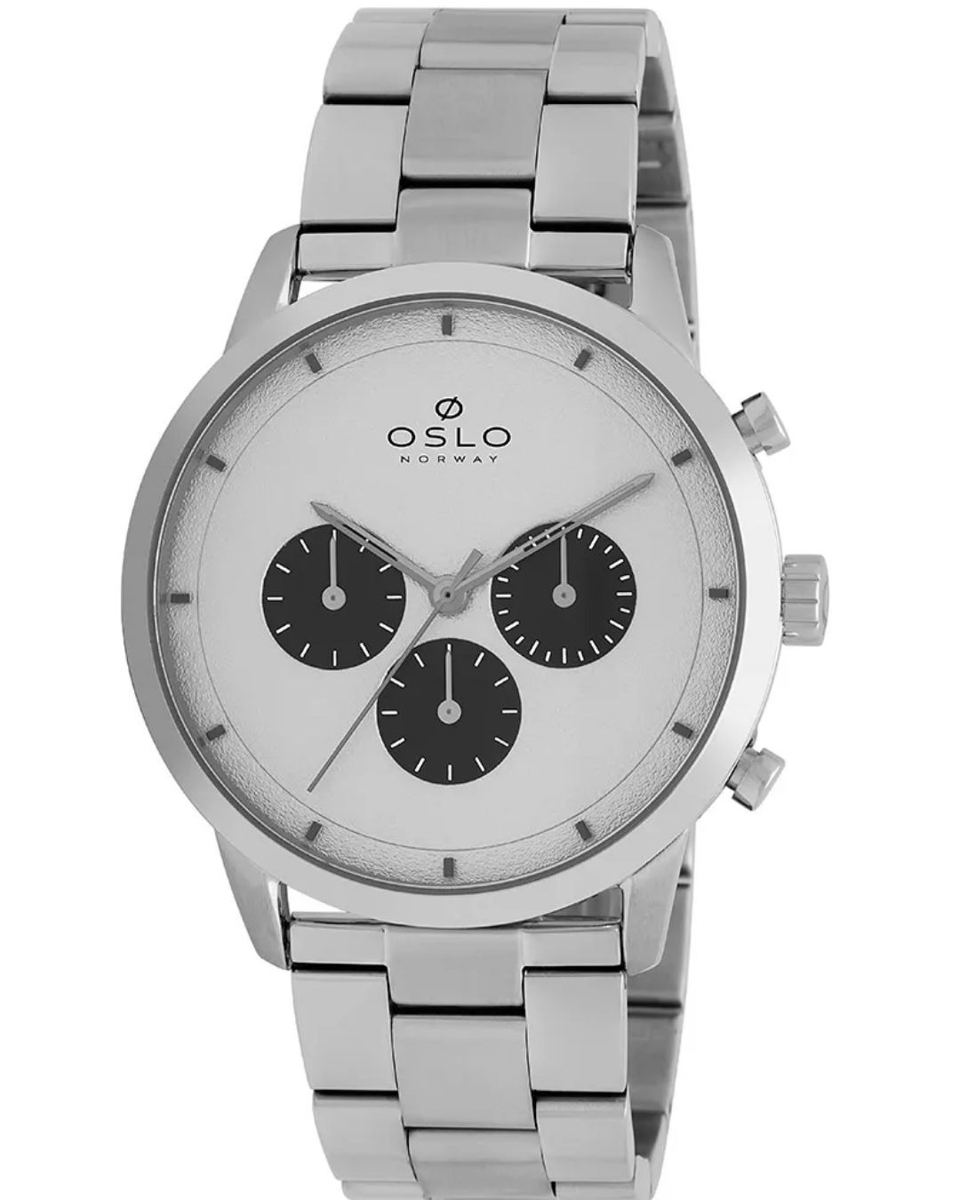  Relógio Oslo Masculino Prata OMBSSCVD0012 BPSX