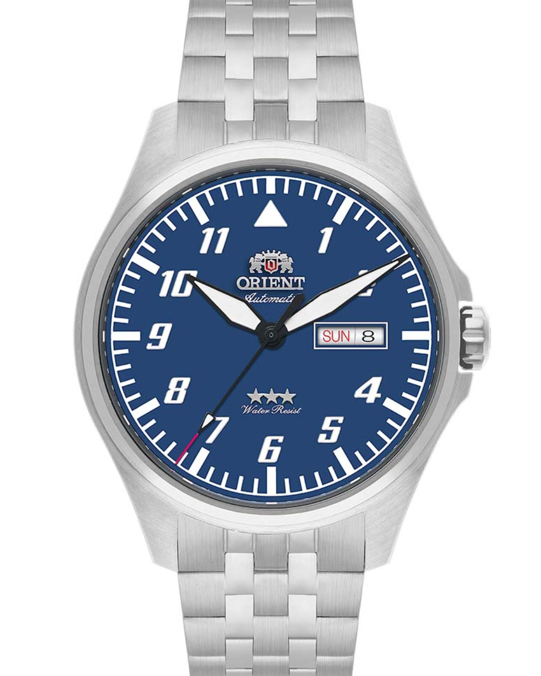 Relógio Orient Masculino Prata Automático YN6SS010