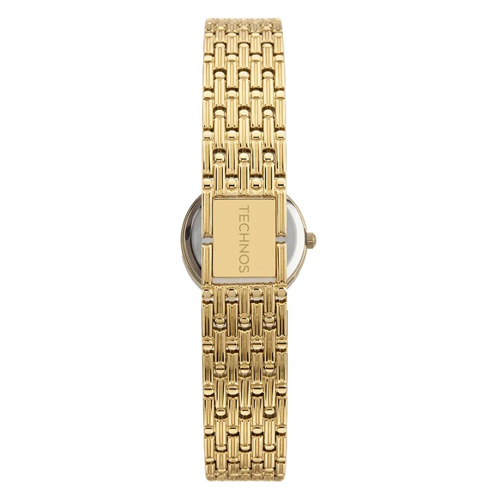 Relógio Technos Feminino Mini Joia Dourado 2025LUY/1X