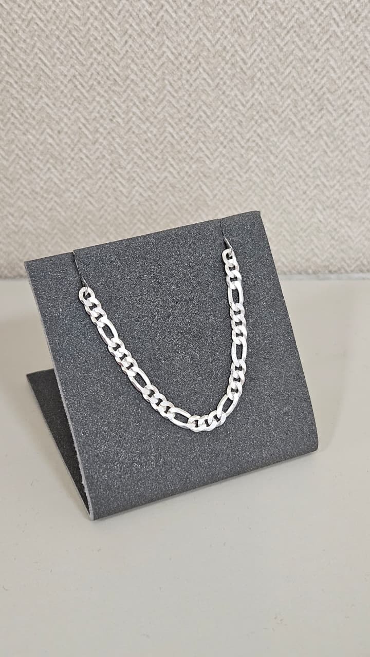 Pulseira em Prata Elo 3x1