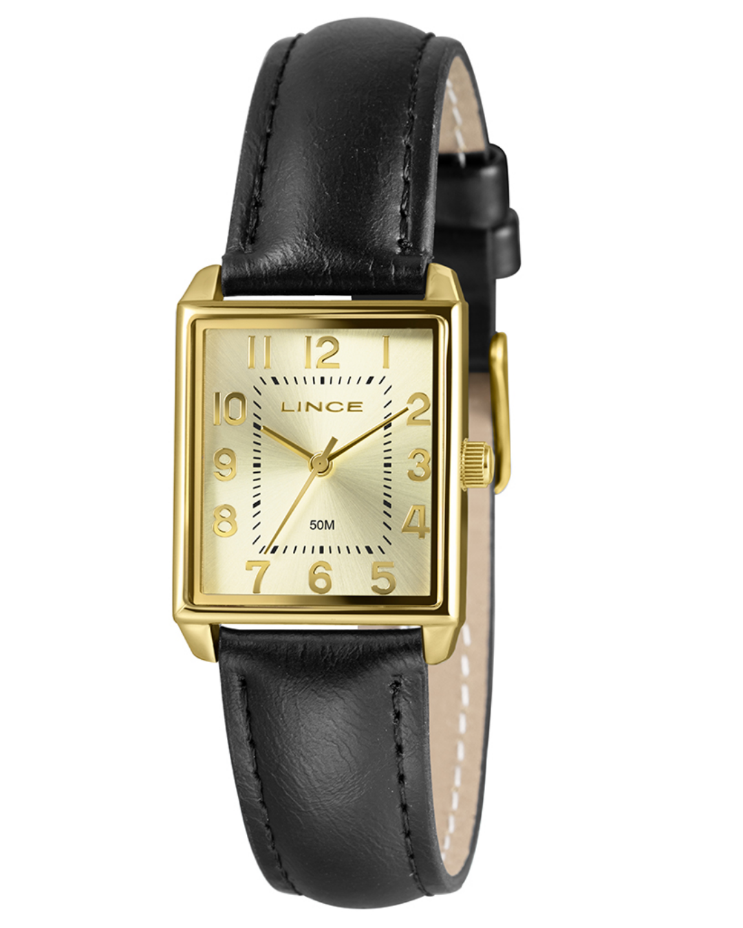 Relógio Lince Feminino Dourado LQC4823L25 