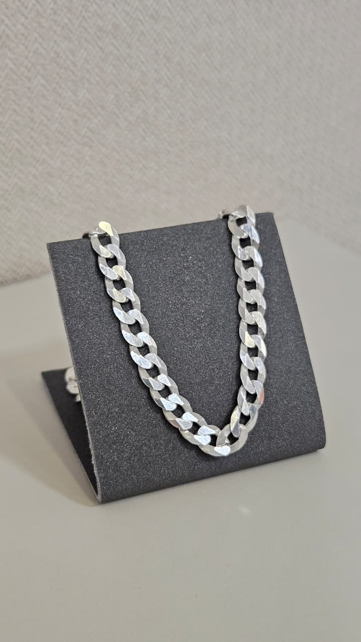 Corrente em Prata Elo Grumet