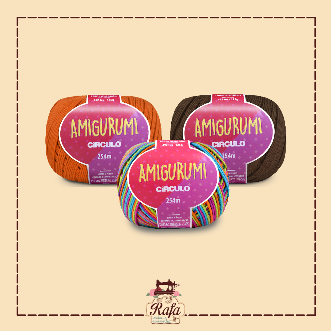 Amigurumi 125g/254m Círculo
