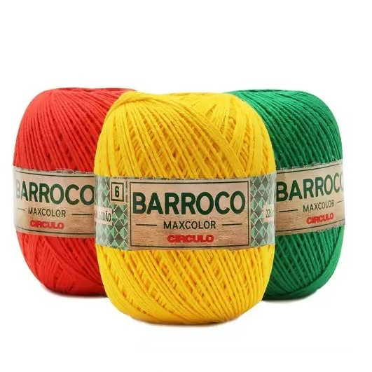 Barbante Barroco Maxcolor N.6 400gr