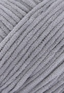 Amigurumi Chenille com 110mts 100g Círculo - 8212 Cromado