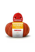 Gorro Kids 100g Circulo - 9994 Dino Vermelho