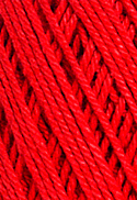 Linha Duna 100g Círculo - 3402 Vermelho-Círculo