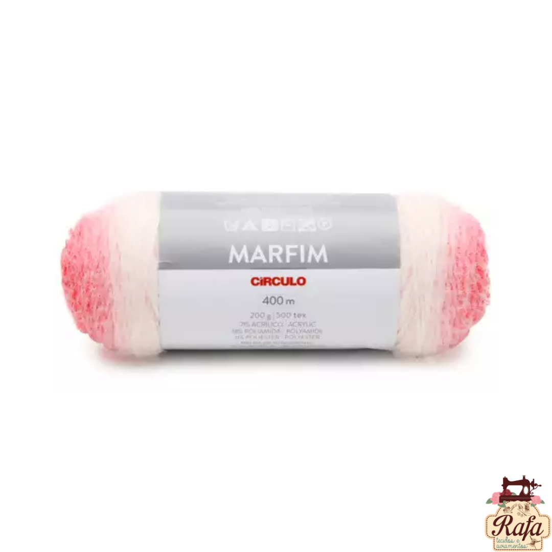 Lã Marfim 200gr Círculo - 9008 - Prunus
