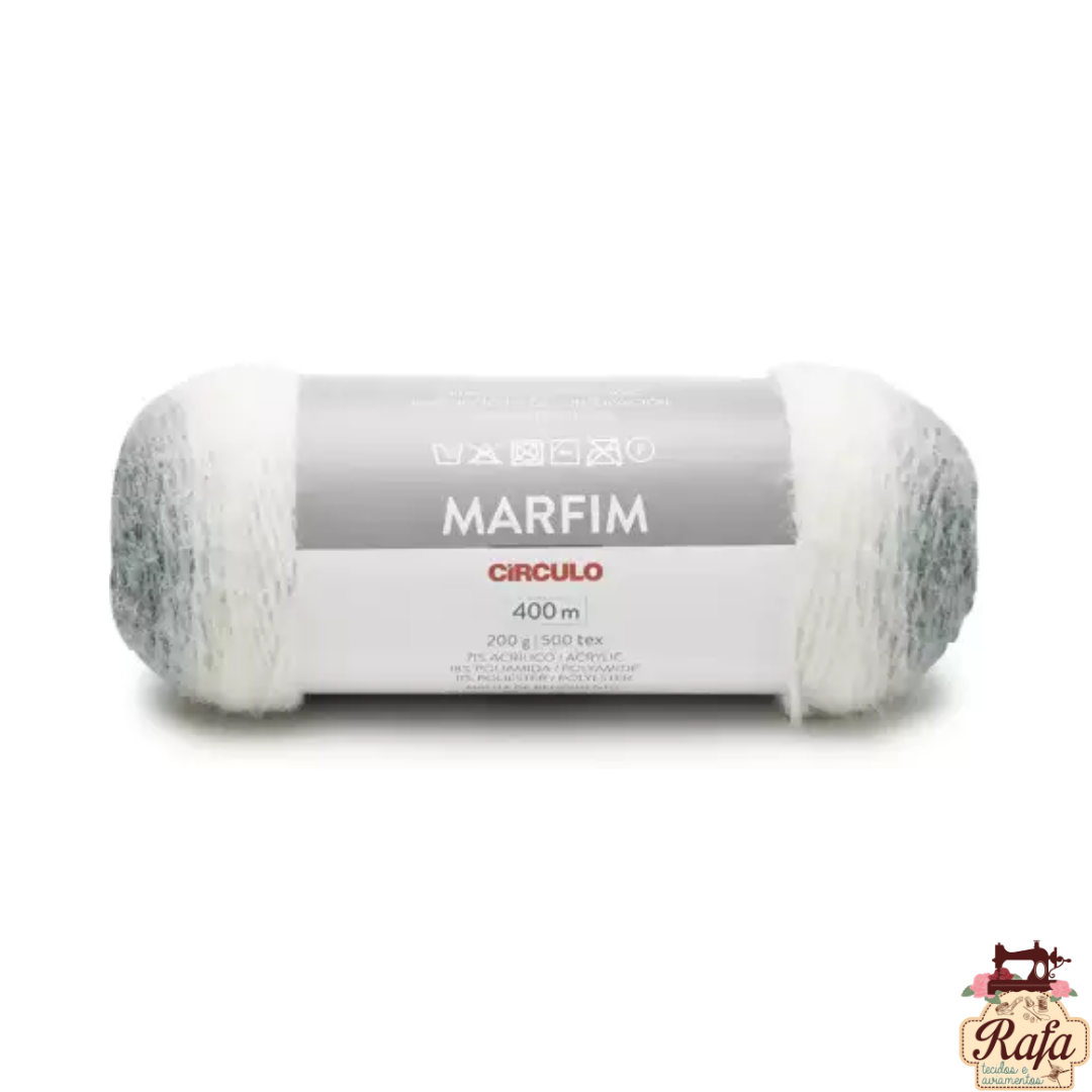 Lã Marfim 200gr Círculo - 9199 - Nublado