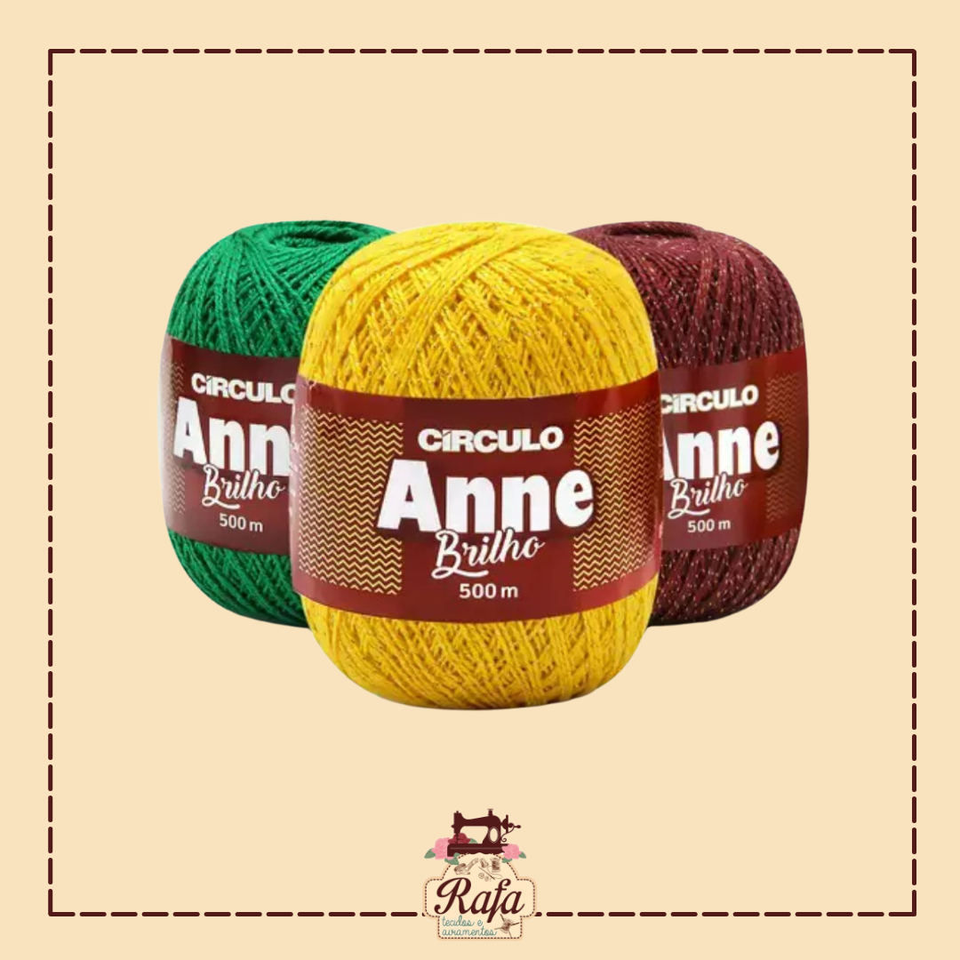 Linha Anne Brilho 150g Círculo