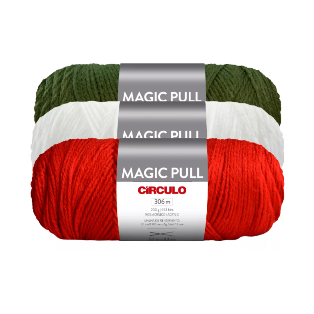 Magic Pull 200g Cores Lisas Circulo