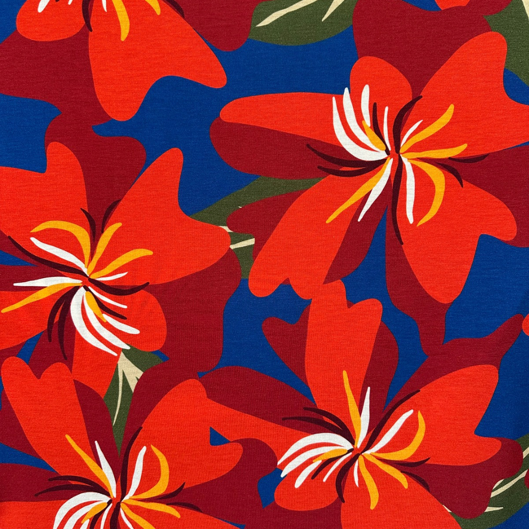 Visco crepe estampada 1 kg / 2,88 metros - Estampa 01