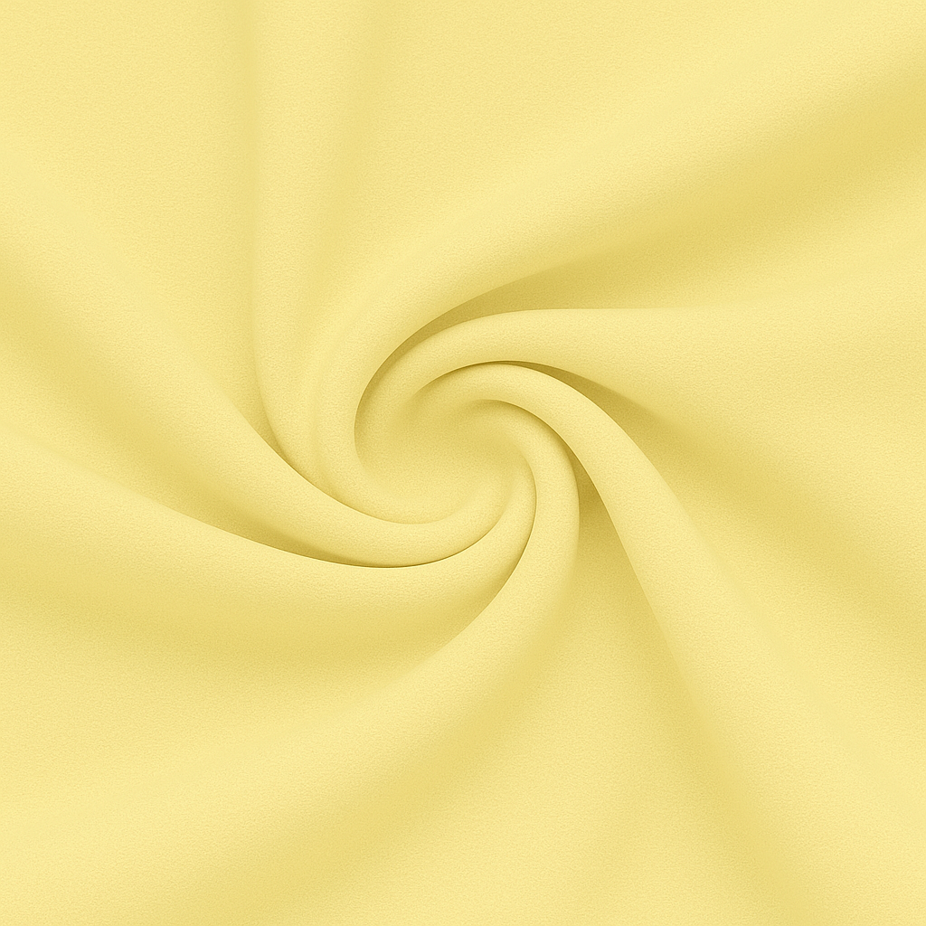 Visco crepe - 1kg/1,65 metros - Amarelo manteiga