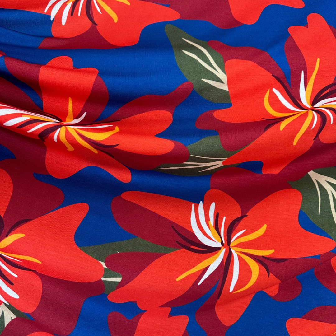 Visco crepe estampada 1 kg/2,88 metros