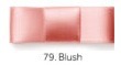 Fita Cetim Najar Dupla Face 100 Metros 3mm / Nº 0 - Ref.: 50/00 - Blush 79