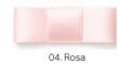 Fita Cetim Najar Dupla Face 100 Metros 3mm / Nº 0 - Ref.: 50/00 - Rosa 04