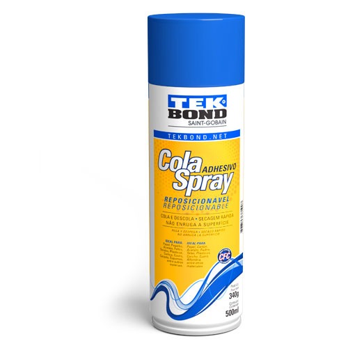 Cola Spray Reposicionavel TekBond 500ml